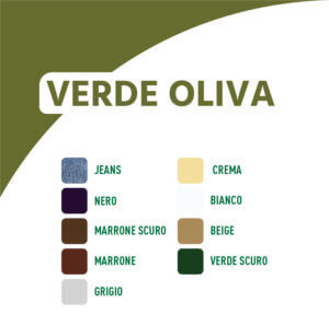 Abbinamento colori verde oliva